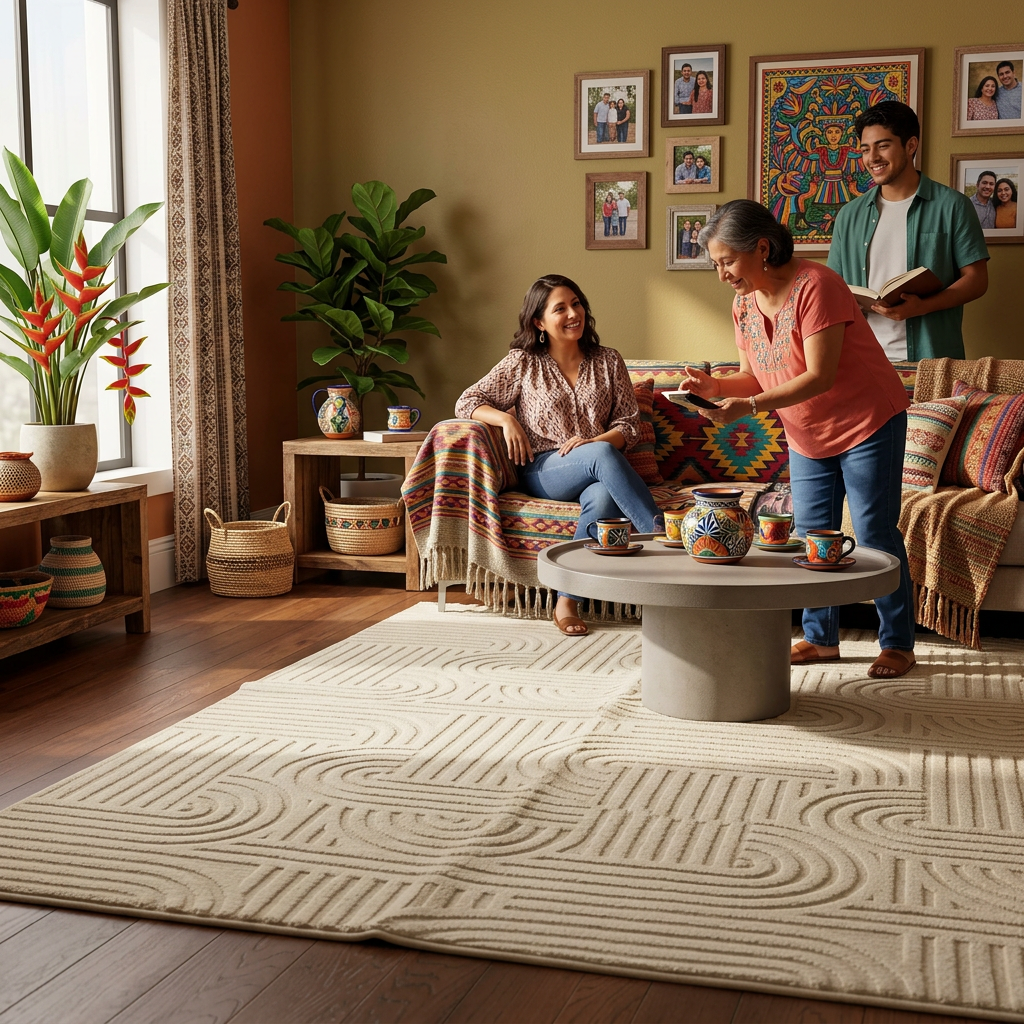 Alfombra con relieve Antideslizante ®