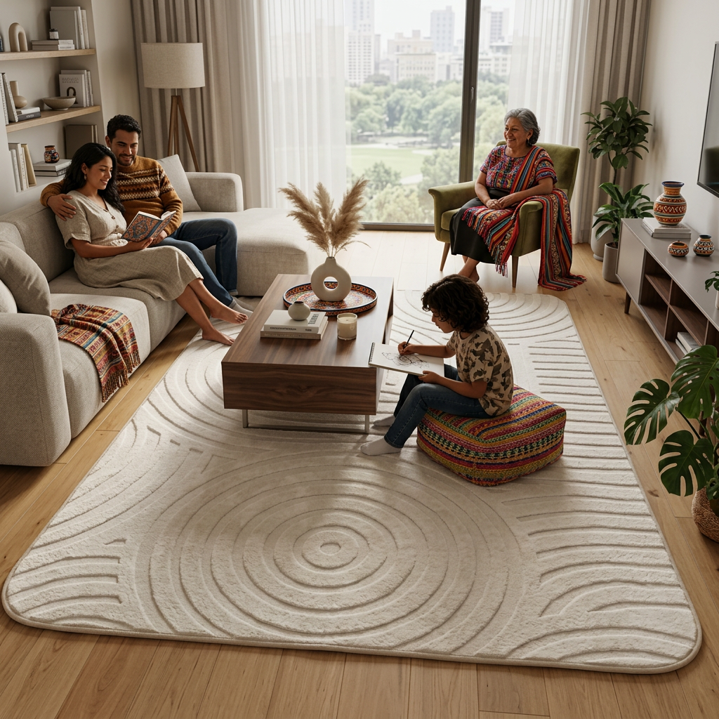 Alfombra  con relieve Antideslizante ®