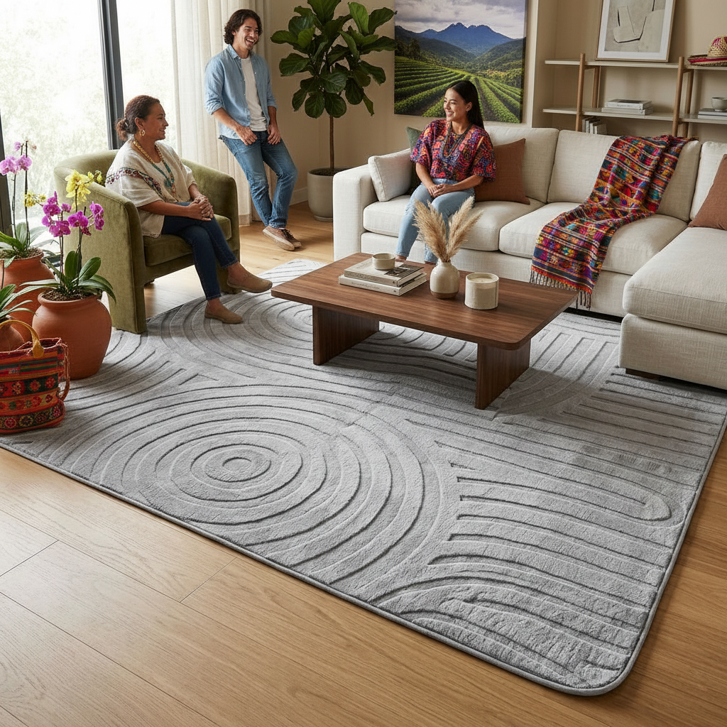 Alfombra  con relieve Antideslizante ®