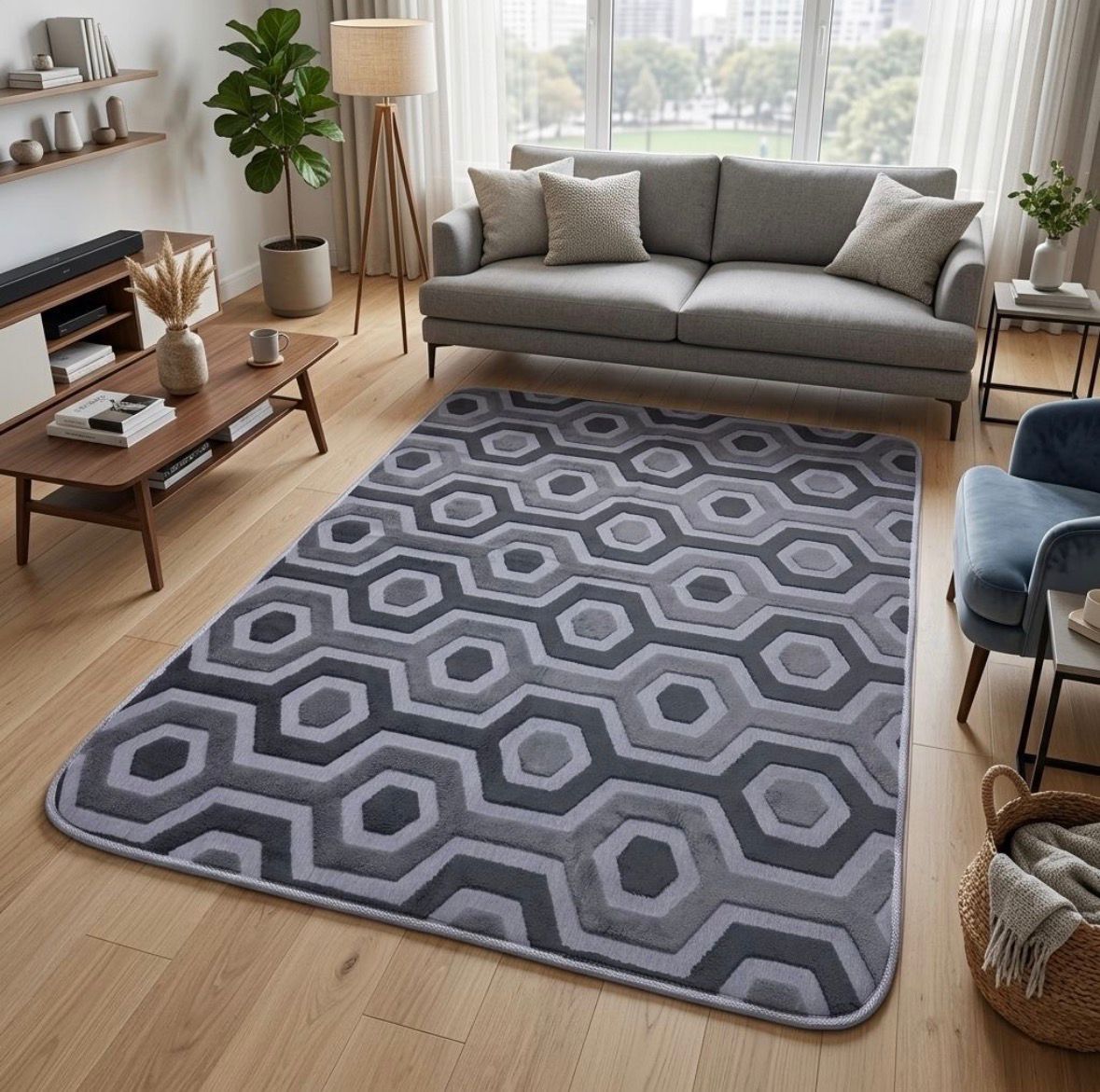 Alfombra  con relieve Antideslizante ®