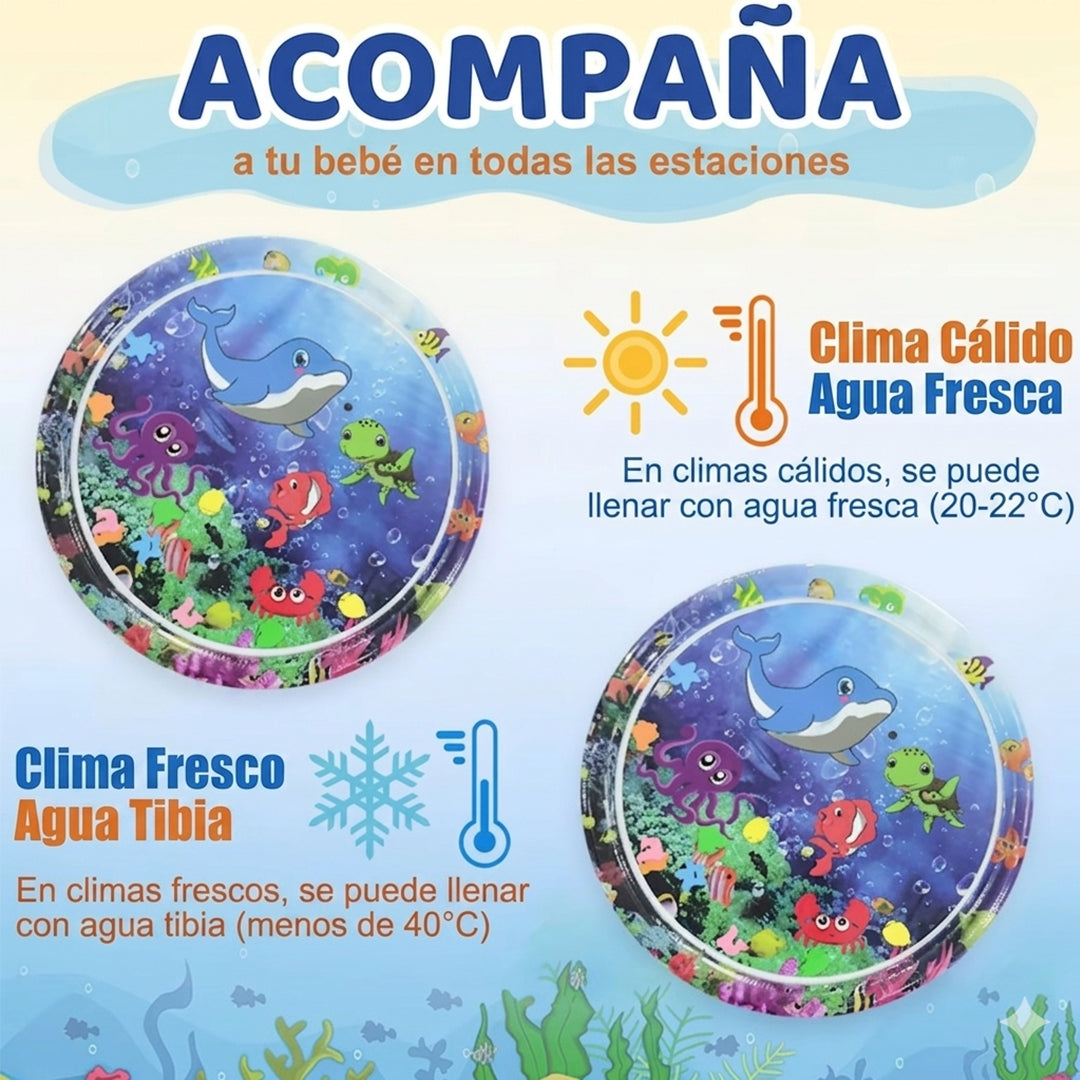 Tapete de agua sensorial