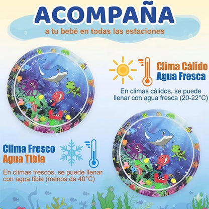 Tapete de agua sensorial
